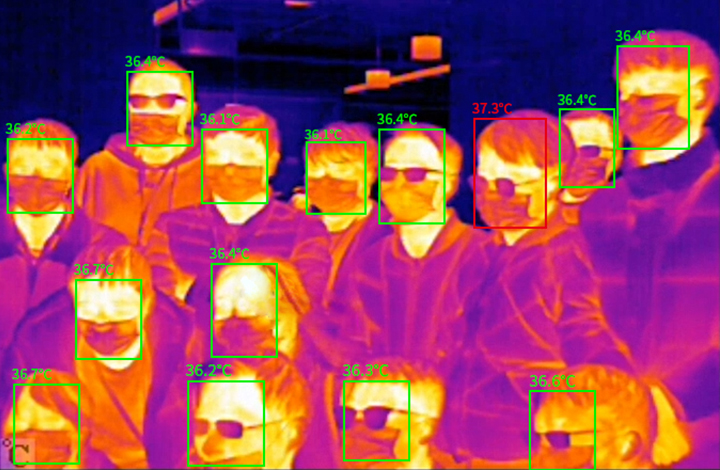 Infrared Thermal Imaging Temperature Screening Solution